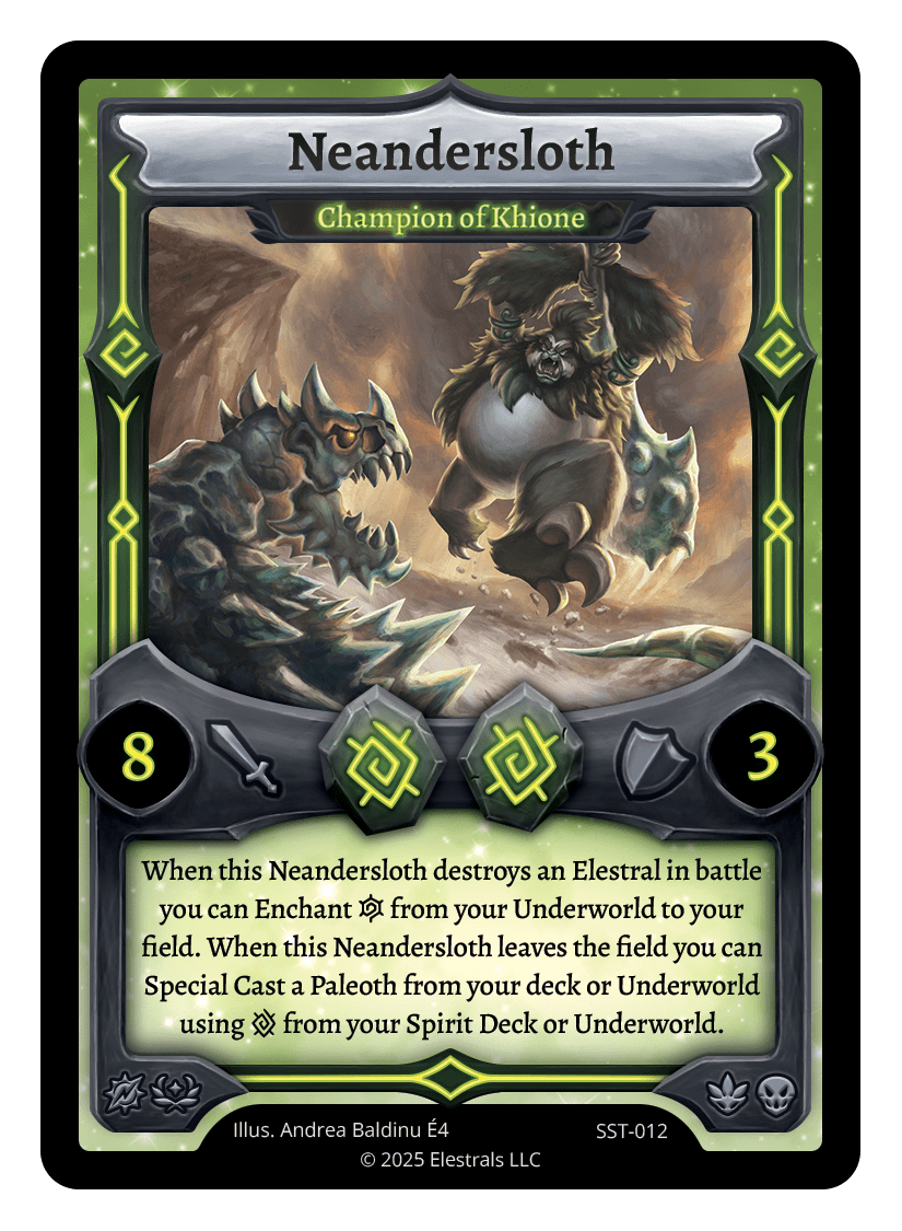 Neandersloth - Champion of Khione - SST-012